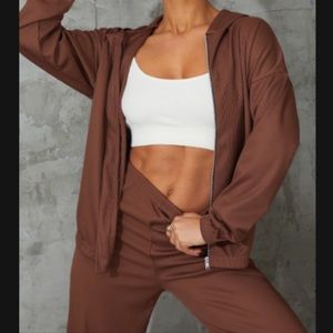 Brown PLT track suit SET!!!